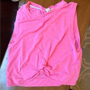 Pink Sleeveless Women's Top